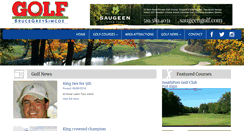 Desktop Screenshot of greybrucegolf.com