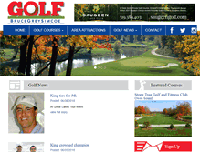 Tablet Screenshot of greybrucegolf.com